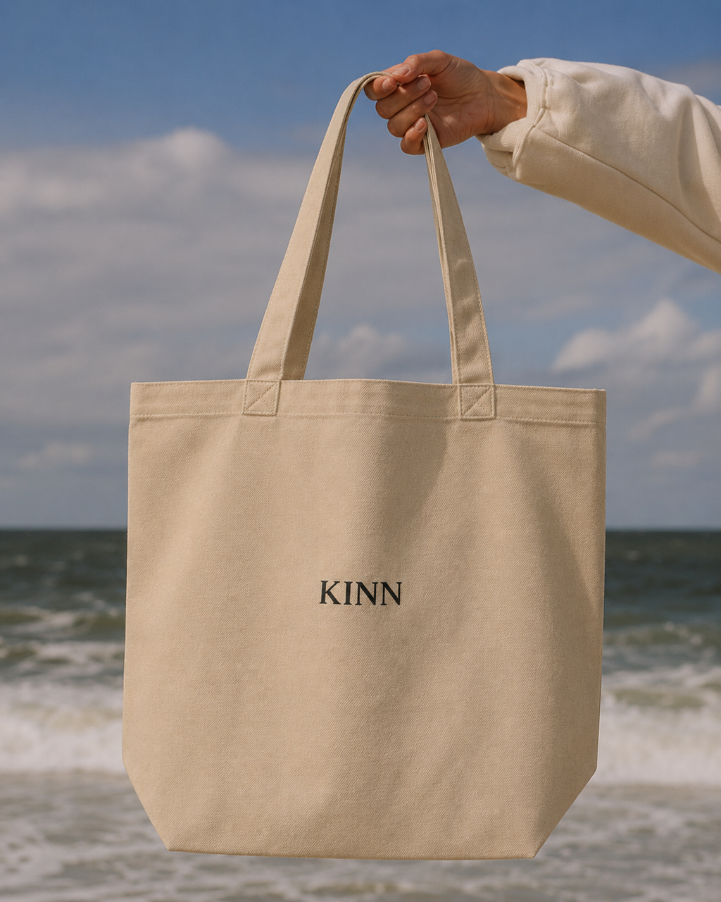 Embroided Tote Bag