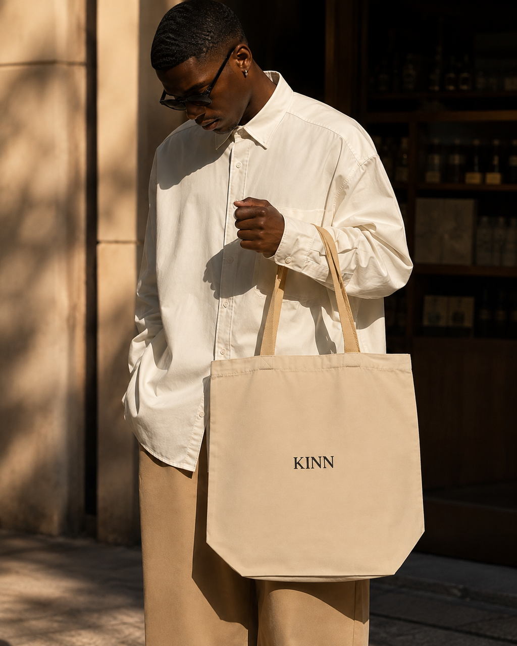 Embroided Tote Bag